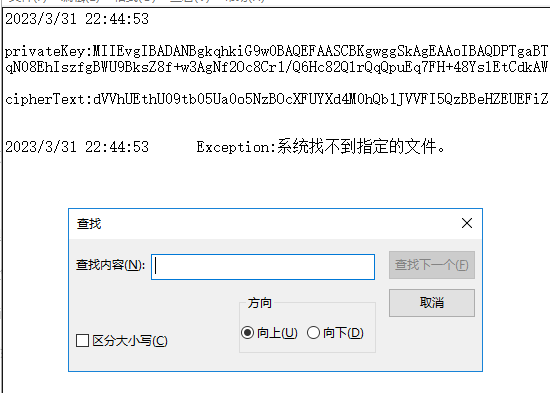 using (var _rsa = System.Security.Cryptography.RSA.Create(2048)) 报找不到文件的错误